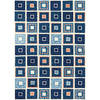 Jellybean Pattern Blue 30 X 50 Area Rug PP-PLY001C 815-135429 Thumb 0