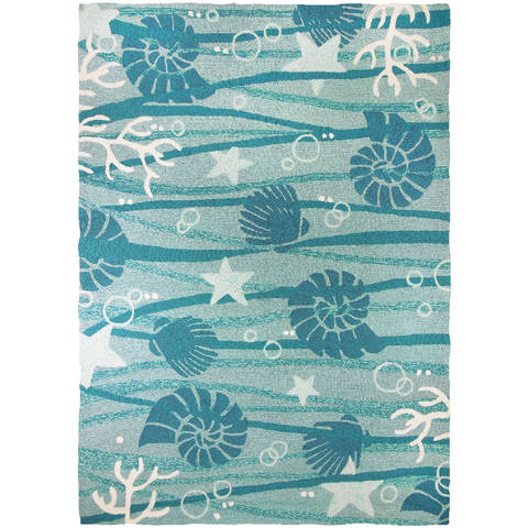 Jellybean Coastal Blue 30 X 50 Area Rug PPS-ABR001C 815-135458 Image 0