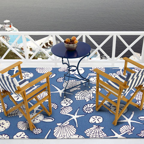 Jellybean Coastal Blue 30 X 50 Area Rug PPS-GC001C 815-135480 Image 1