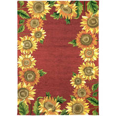 Jellybean Garden And Floral Yellow 3'0" X 5'0" Area Rug PPS-JB111C 815-135497