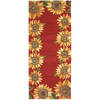 Jellybean Garden And Floral Red 19 X 46 Area Rug PPS-JB111J 815-135500 Thumb 0
