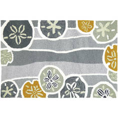 Jellybean Coastal Grey 1'10" X 2'10" Area Rug PPS-JB115B 815-135506