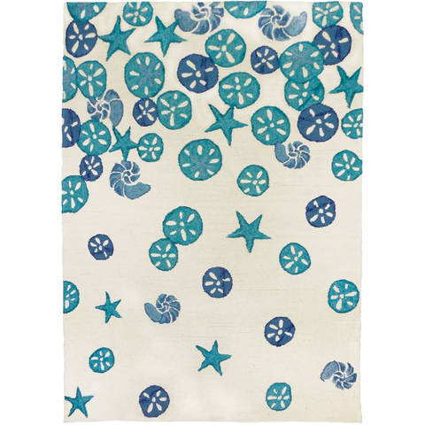 Jellybean Coastal Blue 50 X 70 Area Rug PPS-JVP015E 815-135518 Image 0