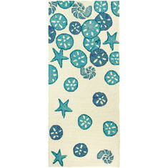 Jellybean Coastal Blue Runner 2'2" X 5'0" Area Rug PPS-JVP015J 815-135520