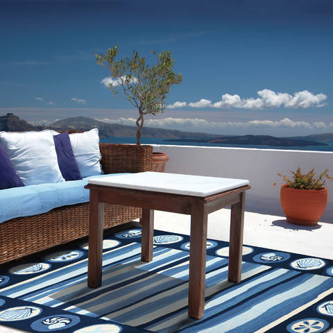 Jellybean Coastal Blue 80 X 100 Area Rug PP-VE001G 815-135552 Image 1