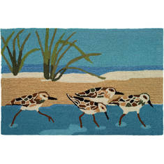 Jellybean Coastal Blue 1'10" X 2'10" Area Rug PY-BT001 815-135572