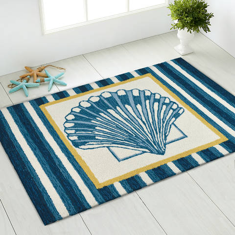 Jellybean Coastal Blue 110 X 210 Area Rug PY-EA003 815-135577 Image 1