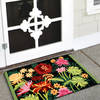 Jellybean Garden And Floral Black 110 X 210 Area Rug PY-JB074 815-135587 Thumb 1