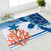 Jellybean Coastal Blue 110 X 210 Area Rug PY-JB101 815-135589 Thumb 1