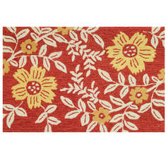 Jellybean Coastal Red 1'10" X 2'10" Area Rug PY-JB104 815-135590