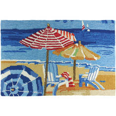 Jellybean Coastal Blue 1'10" X 2'10" Area Rug PY-PB062 815-135630