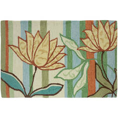 Jellybean Garden And Floral Multicolor 1'10" X 2'10" Area Rug PY-SA005 815-135635
