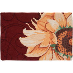 Jellybean Garden And Floral Red 1'10" X 2'10" Area Rug PY-ST001 815-135638