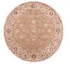 Jaipur Brown Round Hand Knotted 70 X 71 Area Rug 905-135646 Thumb 0