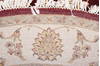 Jaipur Red Round Hand Knotted 71 X 72 Area Rug 905-135649 Thumb 3