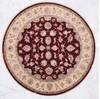 Jaipur Red Round Hand Knotted 70 X 70 Area Rug 905-135651 Thumb 1