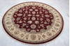 Jaipur Red Round Hand Knotted 70 X 70 Area Rug 905-135651 Thumb 3