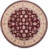 Jaipur Red Round Hand Knotted 70 X 70 Area Rug 905-135651 Thumb 0