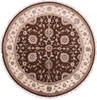 Jaipur Brown Round Hand Knotted 70 X 72  Area Rug 905-135652 Thumb 0