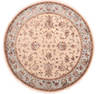 Jaipur Beige Round Hand Knotted 70 X 70  Area Rug 905-135655 Thumb 0
