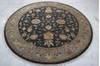 Jaipur Grey Round Hand Knotted 72 X 74  Area Rug 905-135663 Thumb 3