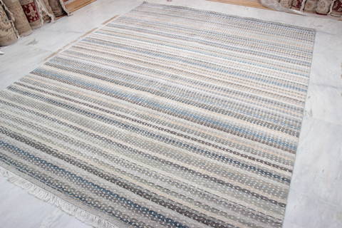 Jaipur Multicolor Hand Knotted 80 X 100 Area Rug 905-135666 Image 2