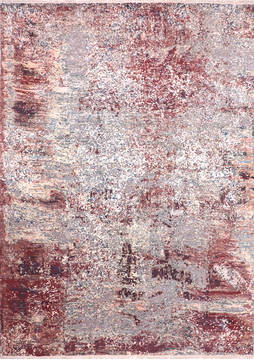 Jaipur Red Hand Knotted 9'2" X 12'0"  Area Rug 905-135669