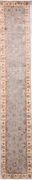 Jaipur Blue Runner Hand Knotted 26 X 144 Area Rug 905-135685 Image 0