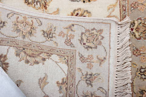Jaipur White Runner Hand Knotted 26 X 120 Area Rug 905-135689 Image 3