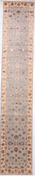 Jaipur Blue Runner Hand Knotted 27 X 140 Area Rug 905-135693 Image 0