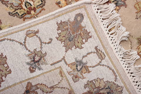 Jaipur Beige Runner Hand Knotted 28 X 142 Area Rug 905-135697 Image 3