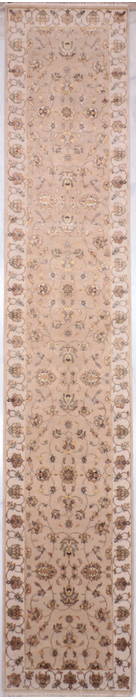 Jaipur Beige Runner Hand Knotted 28 X 142 Area Rug 905-135697 Image 0