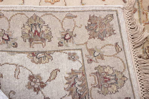 Jaipur White Runner Hand Knotted 26 X 122 Area Rug 905-135700 Image 2