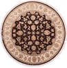 Jaipur Brown Round Hand Knotted 61 X 62 Area Rug 905-135717 Thumb 0