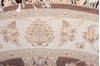 Jaipur Brown Round Hand Knotted 61 X 63  Area Rug 905-135718 Thumb 3