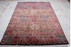 Hamedan Multicolor Hand Knotted 511 X 86  Area Rug 905-135727 Thumb 1