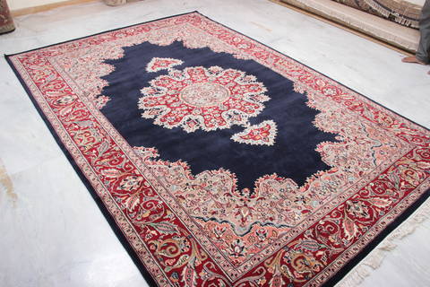 Mahi Blue Hand Knotted 611 X 103 Area Rug 905-135738 Image 2