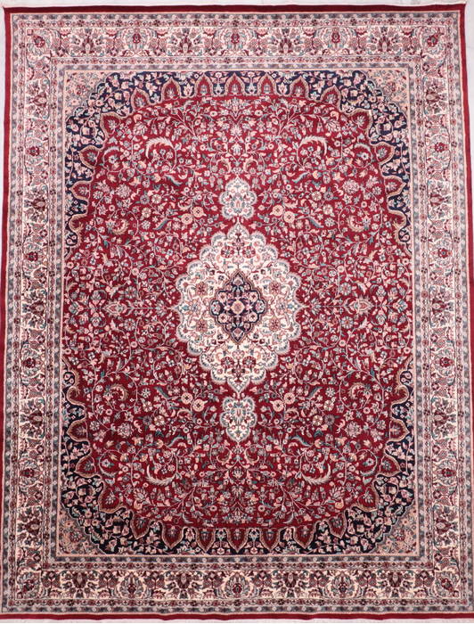 Mahi Red Hand Knotted 93 X 120 Area Rug 905-135743 Image 0