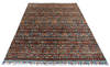 Geometric Blue Hand Knotted 59 X 78 Area Rug 700-135748 Thumb 1