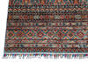 Geometric Blue Hand Knotted 59 X 78 Area Rug 700-135748 Thumb 6