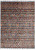 Geometric Blue Hand Knotted 59 X 78 Area Rug 700-135748 Thumb 0