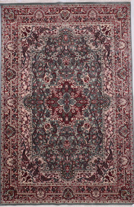 Mahi Blue Hand Knotted 61 X 92 Area Rug 905-135751 Image 0