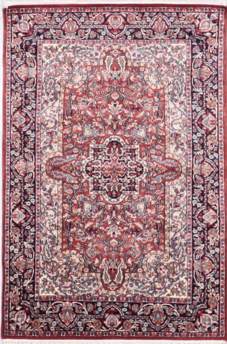 Mahi Red Hand Knotted 41 X 61 Area Rug 905-135754 Image 0