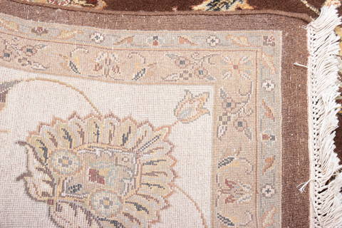 Jaipur Brown Hand Knotted 100 X 143 Area Rug 905-135786 Image 10