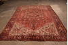 Heriz Red Hand Knotted 82 X 111  Area Rug 301-135800 Thumb 8