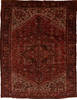 Heriz Red Hand Knotted 82 X 111  Area Rug 301-135800 Thumb 0