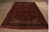 Kashan Red Hand Knotted 66 X 118 Area Rug 301-135802 Thumb 4
