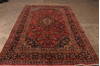 Kashan Red Hand Knotted 66 X 118 Area Rug 301-135802 Thumb 5