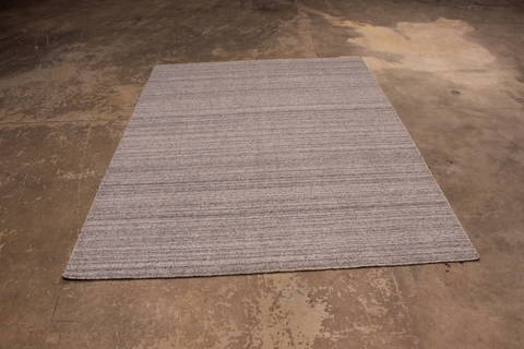 Modern-Contemporary Grey Hand Loomed 51 X 61 Area Rug 301-135804 Image 4