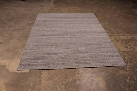 Modern-Contemporary Grey Hand Loomed 51 X 61 Area Rug 301-135804 Image 5